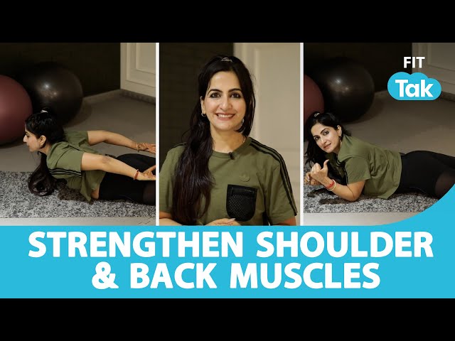 Strengthen Your Shoulder & Spine Under 7 Mins| Burn Fat | Home Workout | Fit Tak