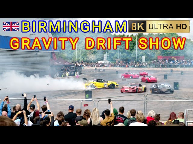 Gravity 2023 Birmingham Drifting Supercars 8K/60p
