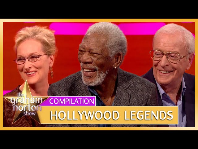 Morgan Freeman’s Acting Makes Michael Caine Laugh | Hollywood Legends | The Graham Norton Show