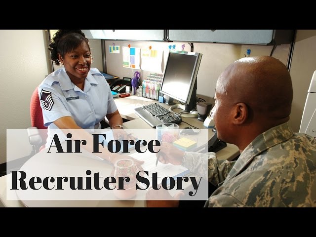 My Recruiter experience joining the Air Force