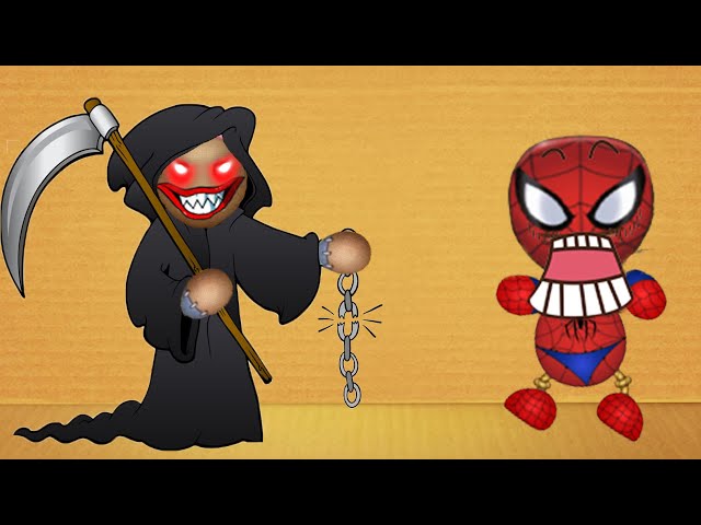 The Demonic Scythe VS Spider Buddy - Kick The Buddy