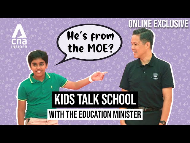 Students Get Real with Education Minister Chan Chun Sing | Regardless Of Grades