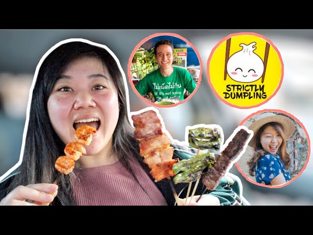 FOOD YOUTUBERS DECIDE WHAT I EAT FOR 24 HOURS ft. Strictly Dumpling, Mark Wiens & CupOfTJ