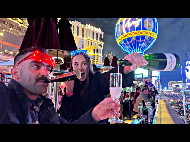 LAS VEGAS VLOG 2024 | New Year’s Eve | Beer Park | Oyster Bar Palace Station (Day 2)