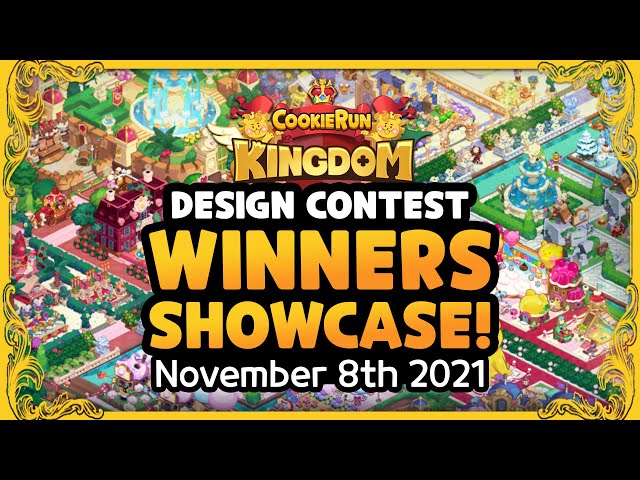 Cookie Run Kingdom Design Contest Winners Showcase Livestream