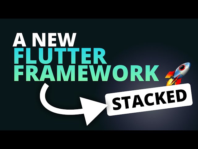The new Flutter Framework