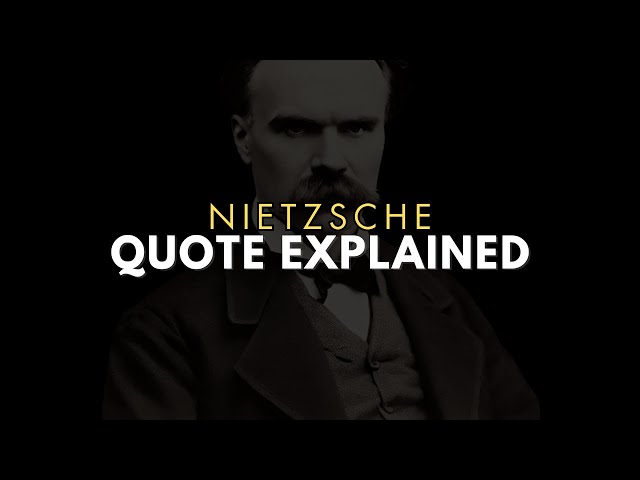 NIETZSCHE | When A Hundred Men Stand Together, Each Of Them Loses His Mind and Gets Another One