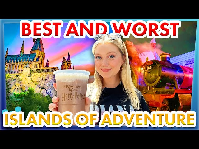 The BEST and WORST Rides in Universal's Islands of Adventure