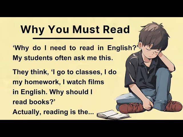 Why You Must Read By English 5days || How To Improve English