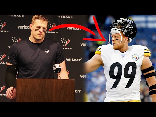JJ Watt WILL LEAVE THE HOUSTON TEXANS after this year since "He's Not Here to Rebuild" & they are
