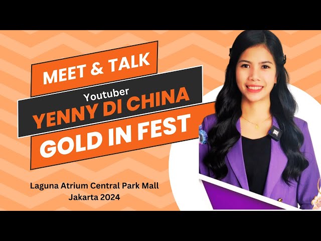 Meet And Talk Yenny di China Live dari Central Park Jakarta