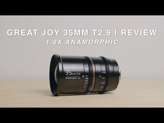 GREAT JOY 35MM T2.9 | REVIEW | Wide 1.8x Anamorphic Lens ( used on the BMPCC 6K & Pro )