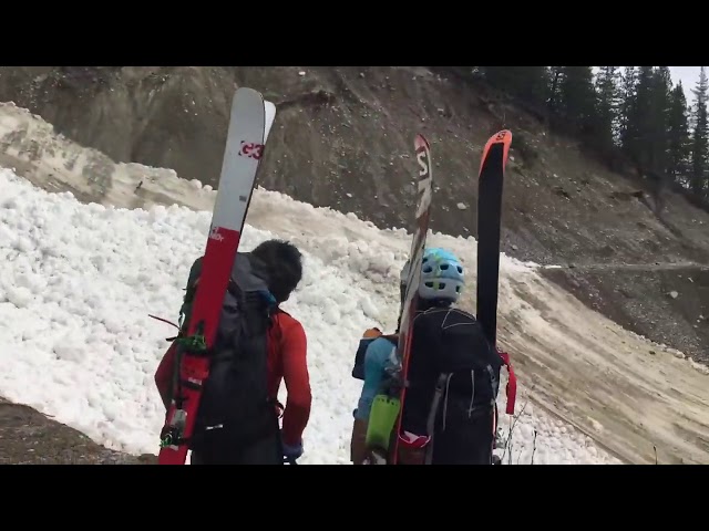 Mountaineers Capture Spectacular Avalanche in Canada's Rocky Mountains   720p