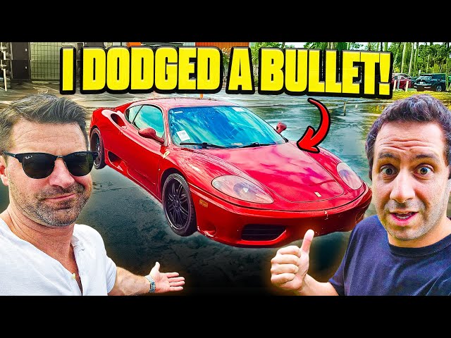 I tried to buy The Ferrari that Samcrac left to Die but its WORSE THAN I THOUGHT! - Flying Wheels