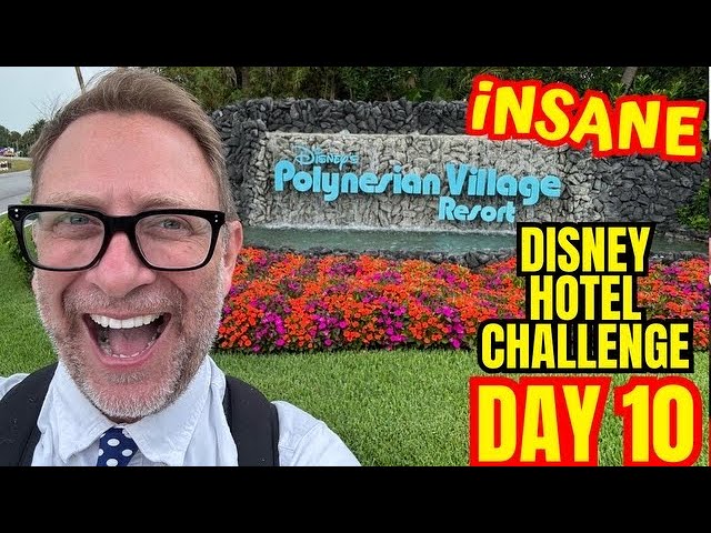 Day 10 Of Staying At Every Disney Hotel! DOLE WHIPS, TIKI'S & MORE!? Polynesian Village FULL TOUR