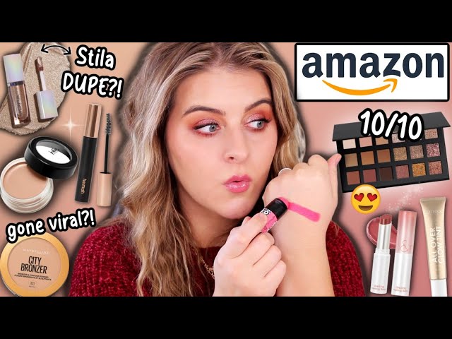Testing a Full Face of Makeup from *AMAZON!* // Viral, Hidden Gems, Dupes, K-Beauty & more!