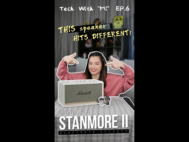 Tech With "Mi" Ep.6 | Marshall Stanmore II Speaker