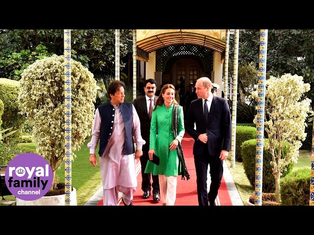 Duke and Duchess of Cambridge Meet Pakistan's Prime Minister Imran Khan