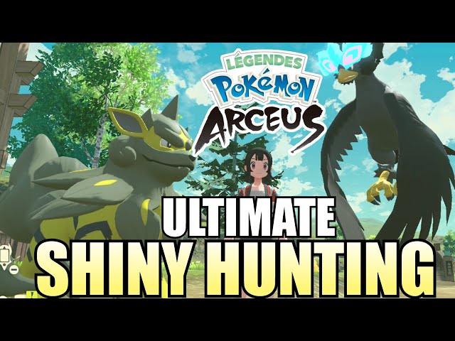 Ultimate SHINY Hunting Guide in Pokemon Legends Arceus
