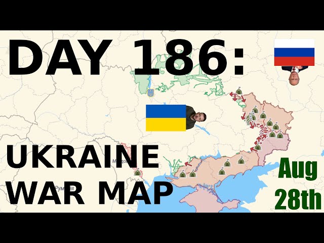 Day 186: Ukraine War Map