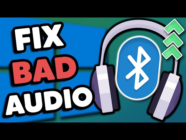 Fix Bluetooth Audio on Windows!