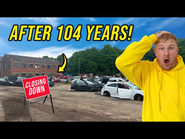 THIS SCRAPYARD IS CLOSING DOWN AFTER 100 YEARS