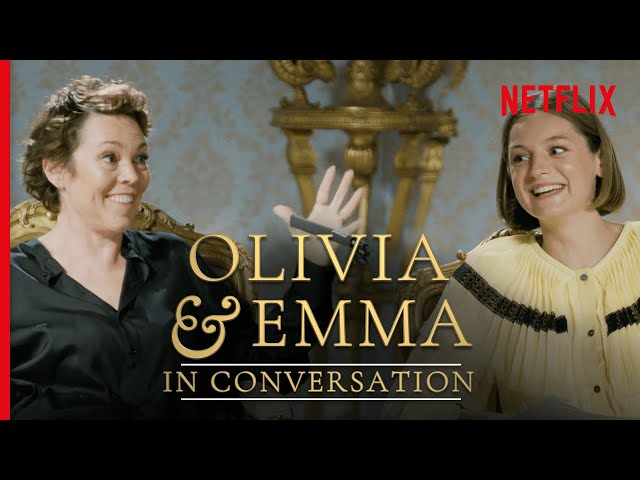 The Queen Meets Diana - Olivia Colman and Emma Corrin | The Crown