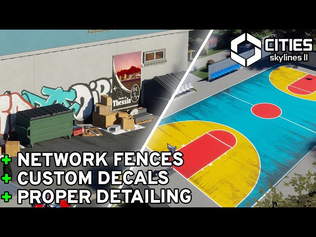 This MOD Changes Detailing Forever In Cities 2! | Extra Detailing Tools Mod Showcase