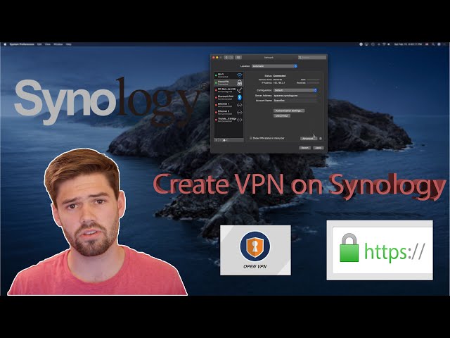 Create VPN Server on Synology NAS | 4K TUTORIAL
