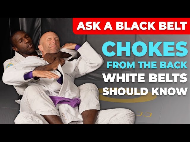 Ask A Jiu Jitsu Black Belt: "What Chokes Should a White Belt Know?"