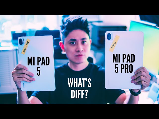 Xiaomi Mi Pad 5 vs Mi Pad 5 Pro: In-Depth Comparison! ALL The Differences You Need To Know!