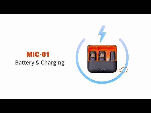 Battery & Charging | Hohem MIC-01 Tutorial