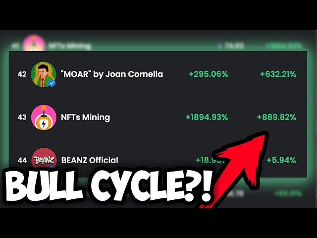 The NFT Market Is Back! Start Of The Bull Cycle?