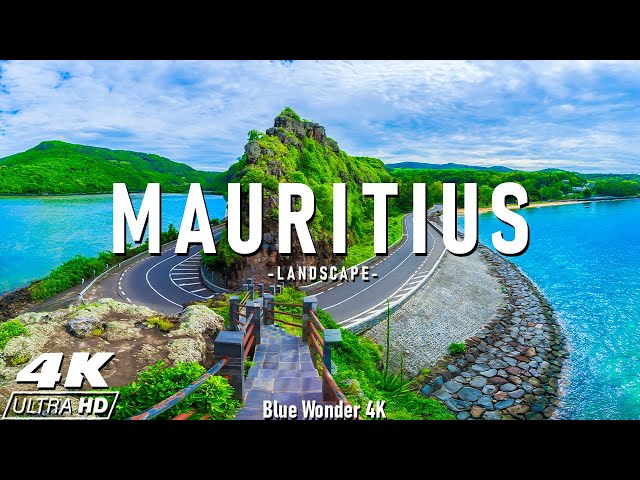 Mautirius 4K Scenic Relaxation Film - Peaceful Piano Music - Travel Nature