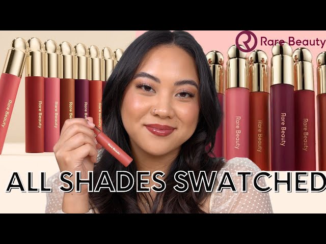 NEW RARE BEAUTY SOFT PINCH TINTED LIP OIL | FULL COLLECTION SWATCHED + REVIEWED