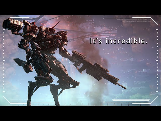I played Armored Core 6. It's incredible.