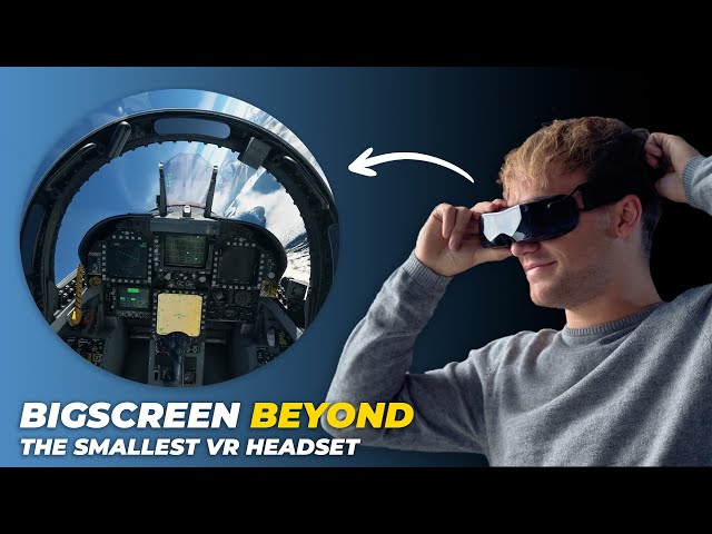 The Smallest VR Headset - Bigscreen Beyond