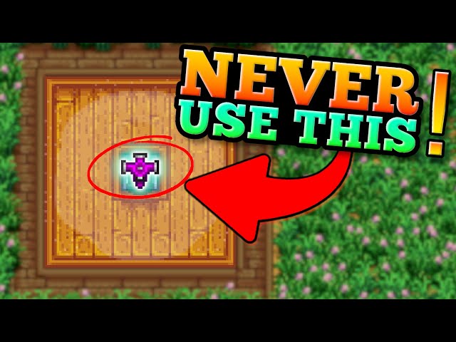 20 Things You Should AVOID In Stardew Valley