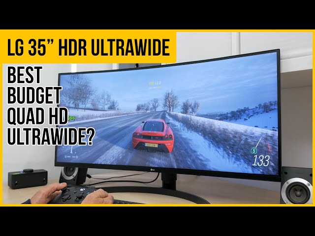 LG UltraWide 35WN73A Monitor Review | 35" 100hz 21:9 QHD HDR USB-C Freesync | Best budget ultrawide?