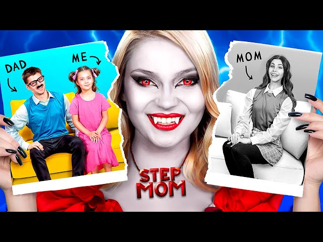 Mom vs Stepmom! I was Adopted by Superheroes!