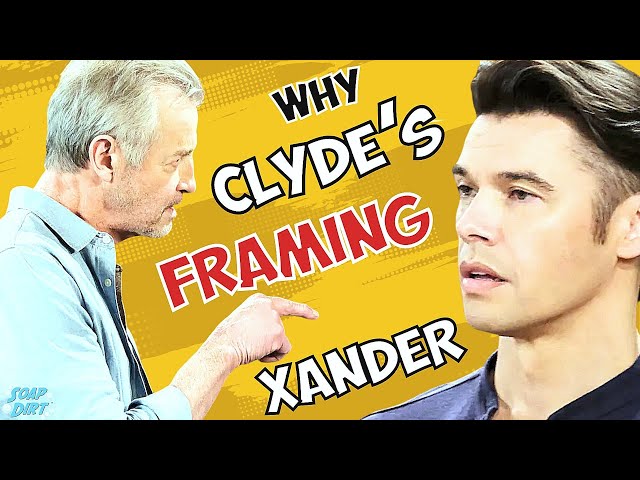 Days of our Lives: Why Clyde's Framing Xander for Shooting! #dool #daysofourlives