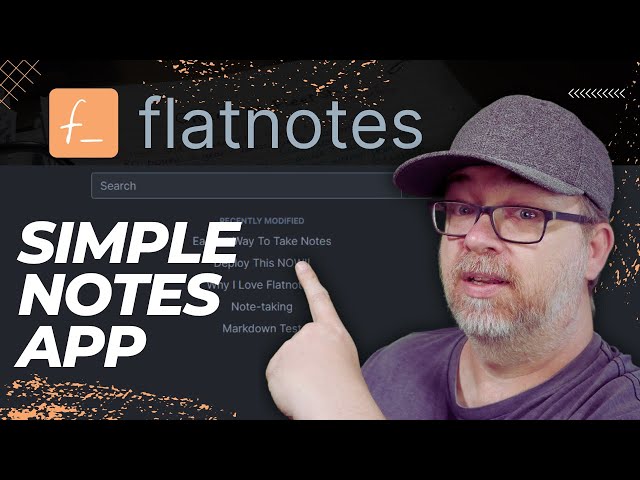 Flatnotes - Note-taking Made SIMPLE!