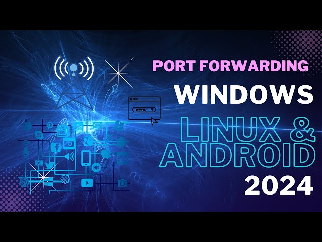 Port forwarding in Windows & Linux is a way to redirect network traffic from one port to another