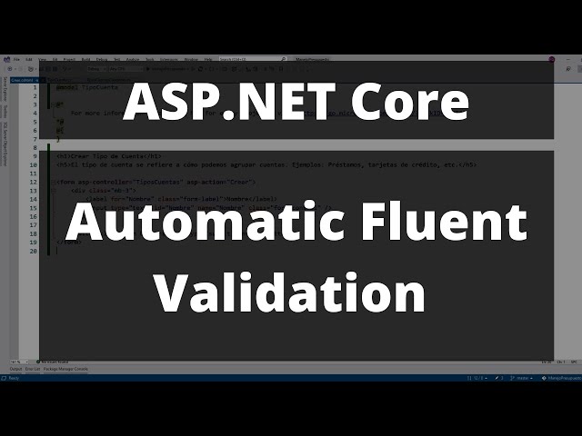 Get Those Validations OUT of Your Model | FluentValidation | ASP.NET Core with Controllers