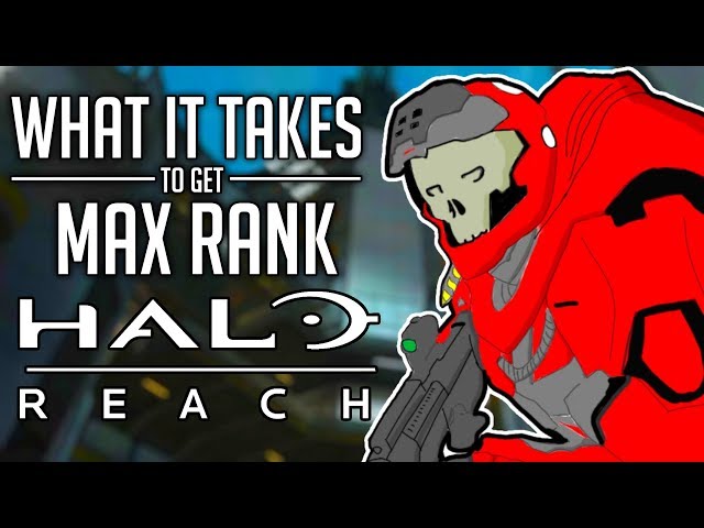 What It Takes to Get Max Rank in Halo Reach (Inheritor)