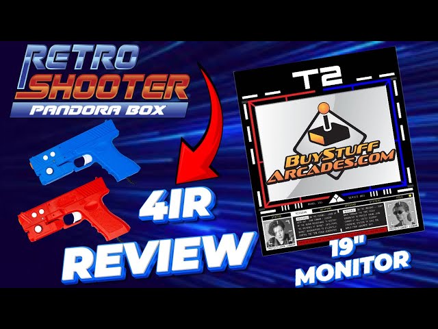 Buystuff Arcades 19” IR Monitor & Retro Shooter 4IR Upgrade Review - Is This Worth Upgrading?