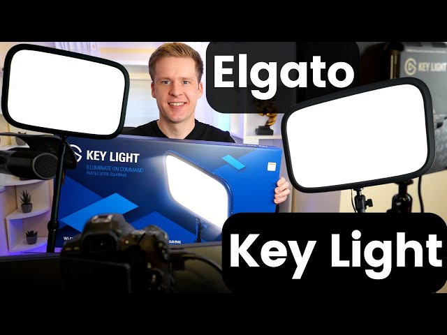Elgato Key Light | Setup Vorher & Nachher + Einrichtung