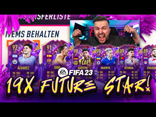 UFF!! 19x FUTURE STARS GEZOGEN 😱 Best Of Lightning Rounds Packs 🔥 FIFA 23