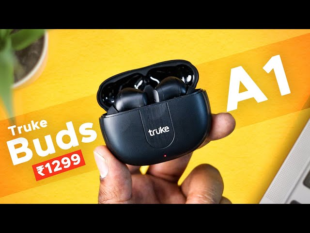 truke Buds A1 with ANC ⚡ BUY or NOT? Unboxing & Full REVIEW with Gaming & Calling Test! 🔥