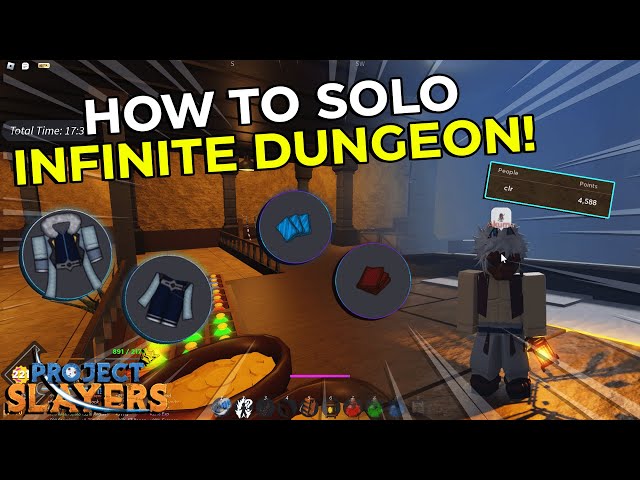 How to SOLO OUWIGAHARA DUNGEON Update 1.5 🏯 | Project Slayers